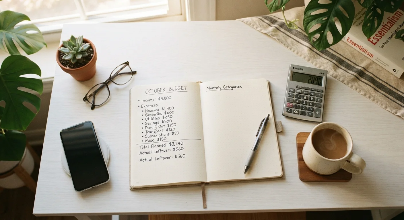 Budgeting Habits That Actually Hold Over Time