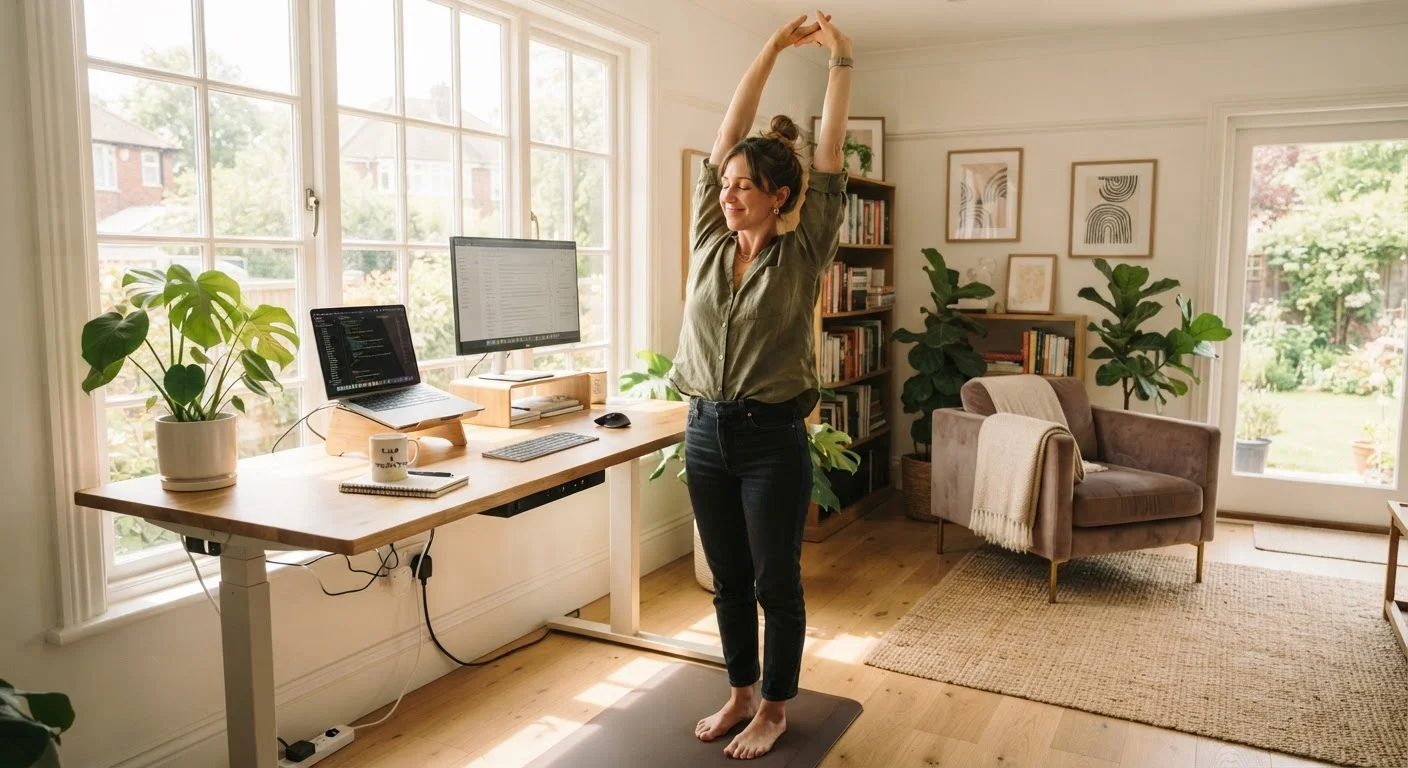 Building a Movement Habit When You Sit at a Desk All Day