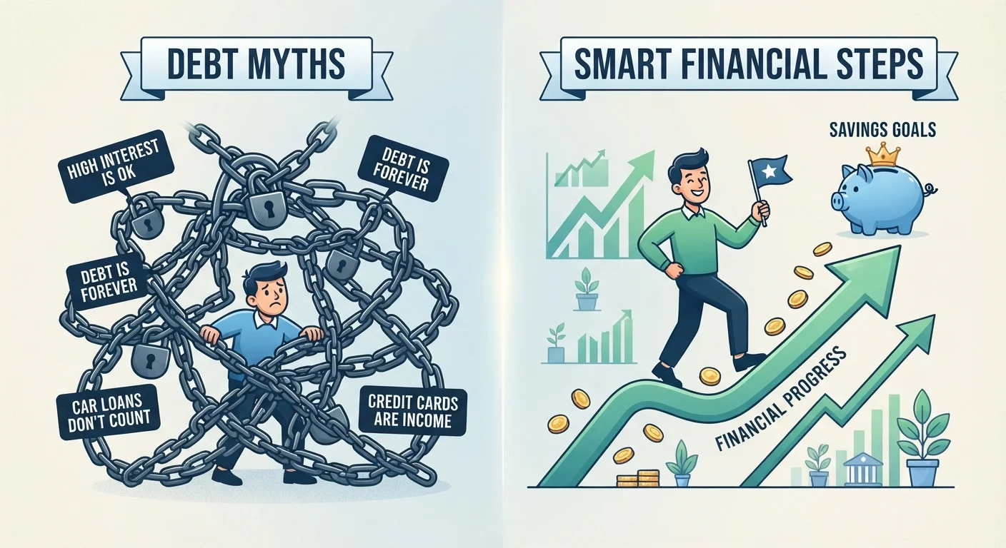 Common Myths About Debt That Keep People Stuck