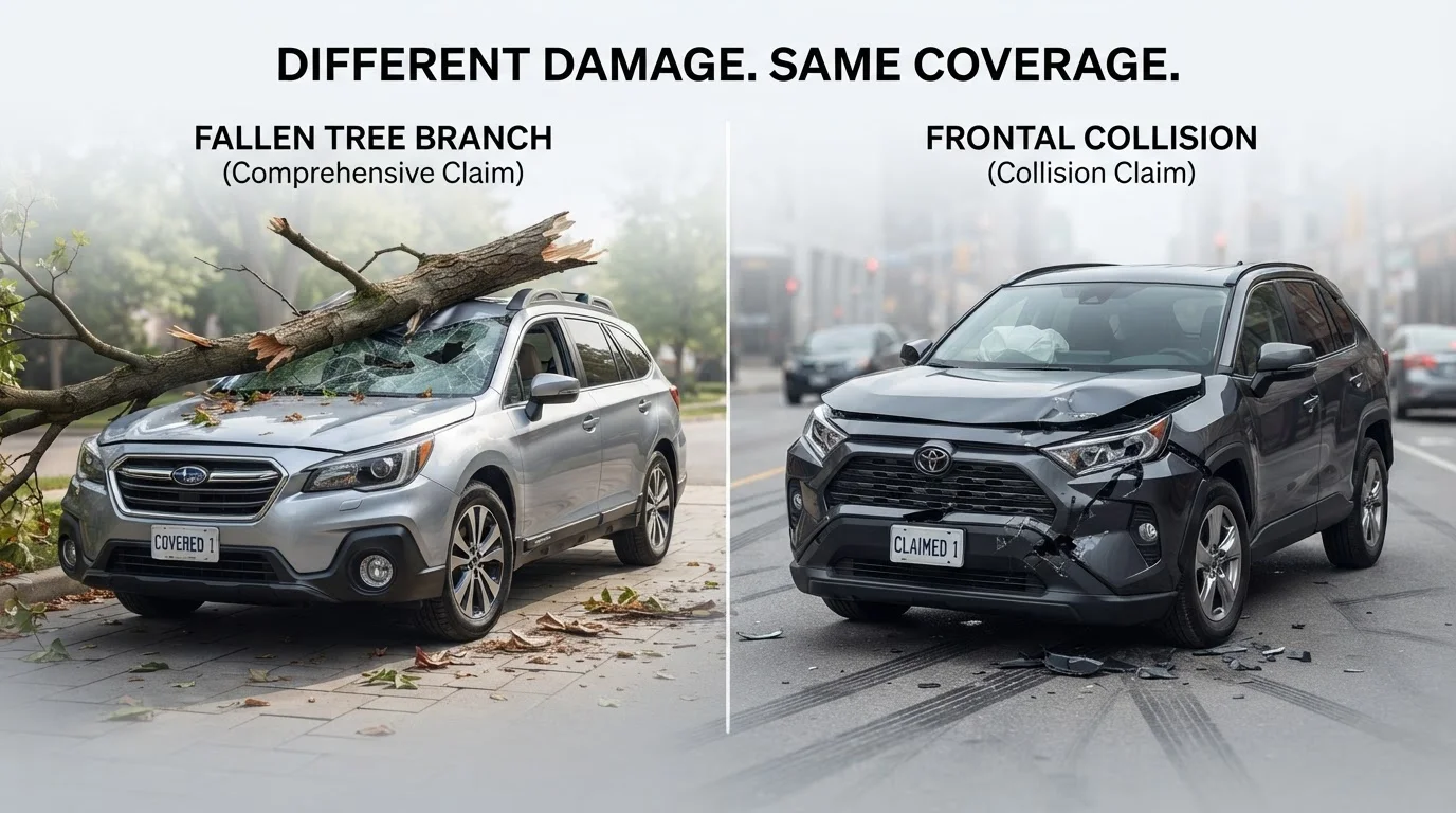 Comprehensive vs. Collision Coverage: A Side-by-Side Breakdown