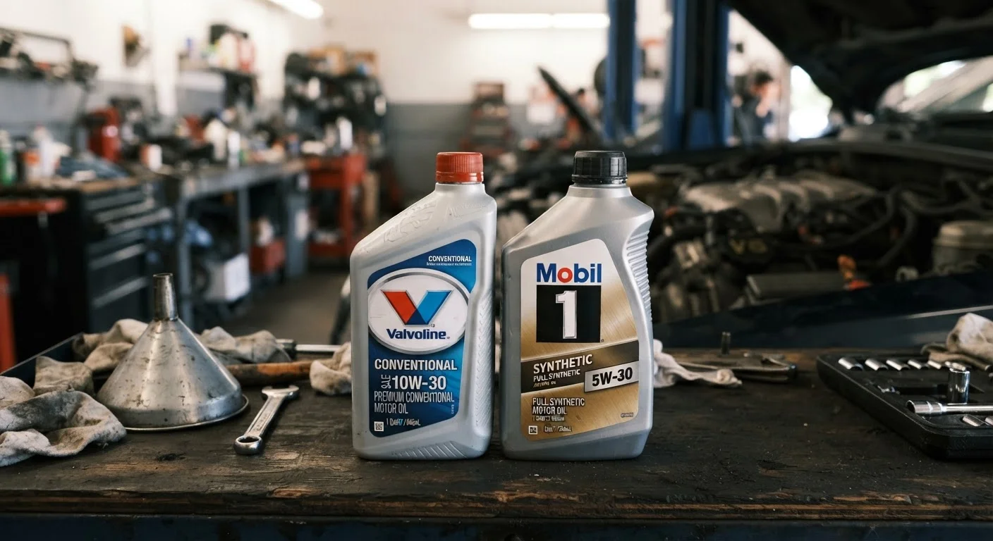 Conventional vs Synthetic Motor Oil: What the Difference Actually Means for Your Engine