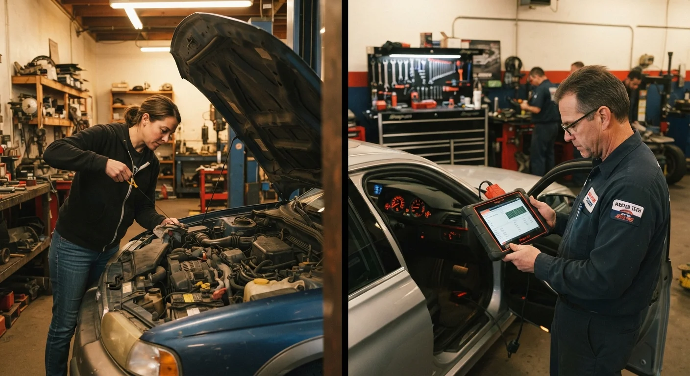 DIY Car Maintenance vs Letting a Mechanic Handle It