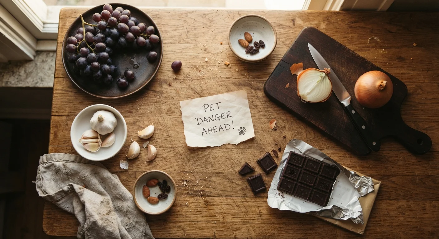 Human Foods That Are Toxic to Pets — and the Science Behind the Risk