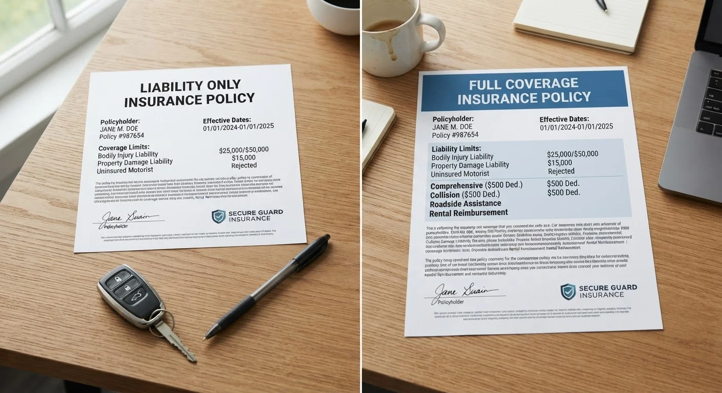 Liability vs. Full Coverage: Choosing the Right Auto Insurance Level