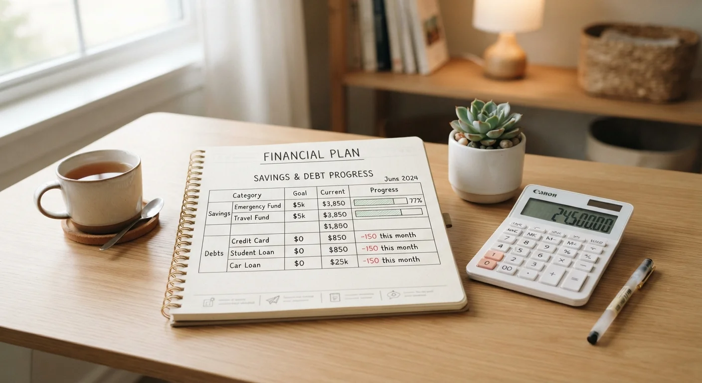 Managing Savings and Debt From Start to Finish
