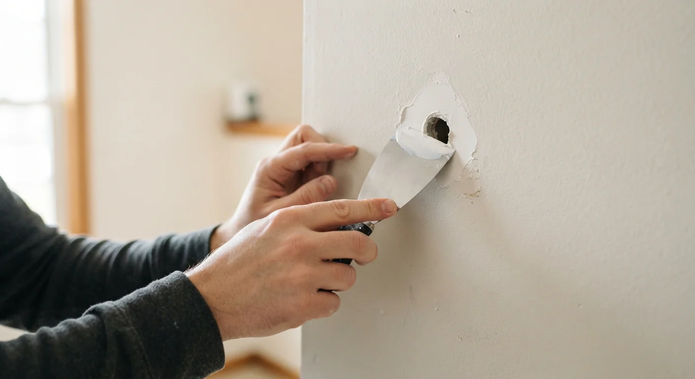 Patching a Small Drywall Hole Without Losing Your Mind