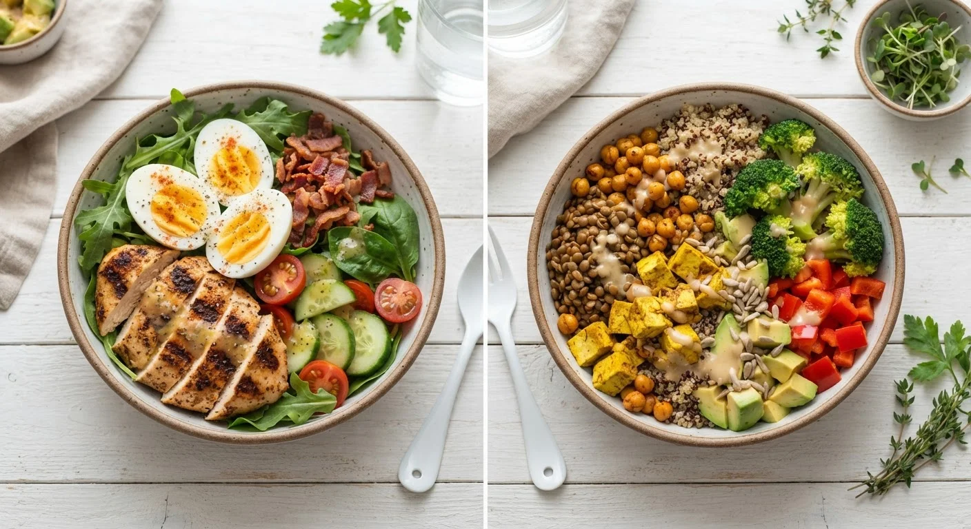 Plant-Based Protein vs. Animal Protein: Weighing the Nutritional Trade-Offs