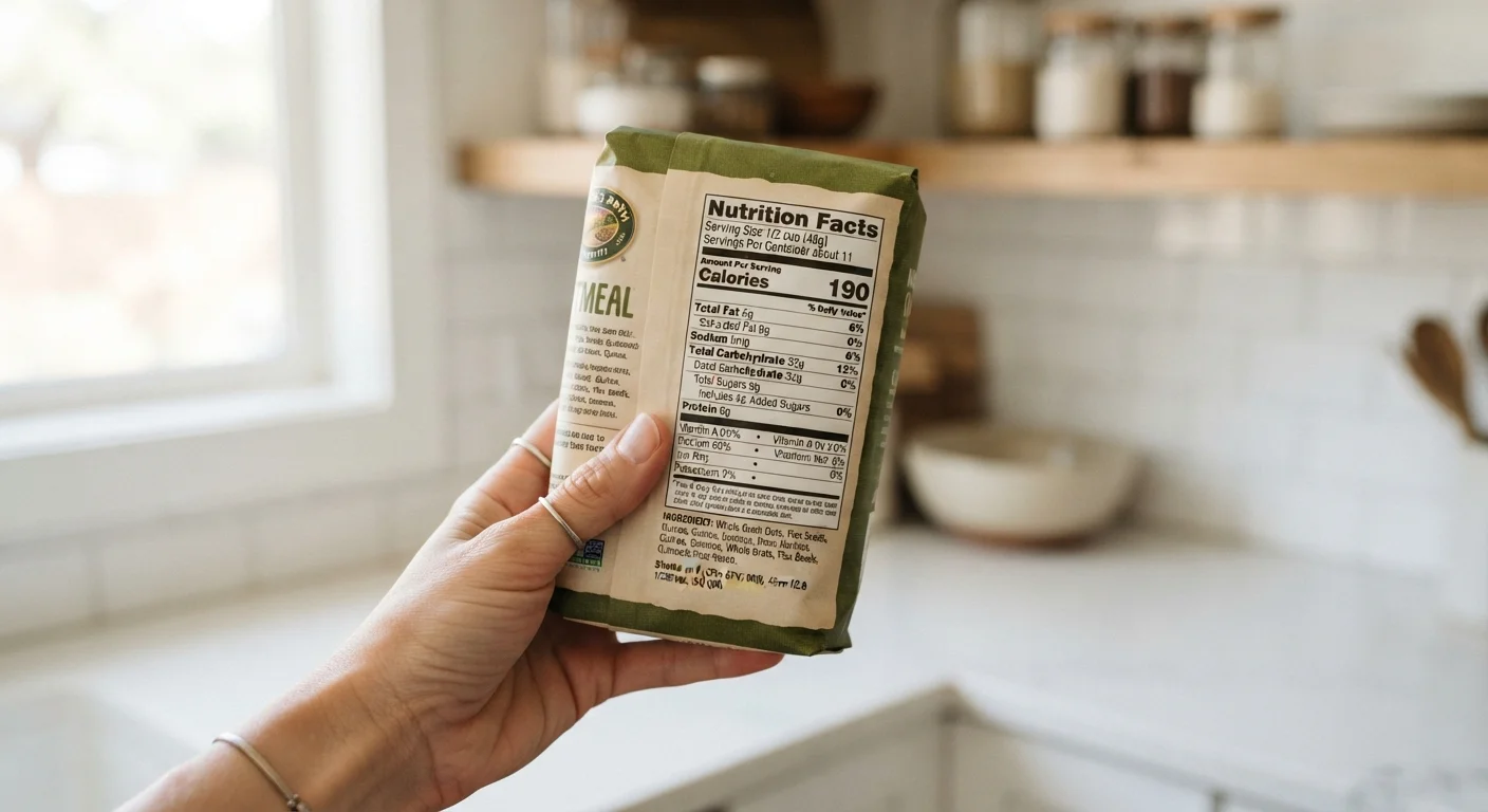 Reading a Nutrition Label Without Getting Lost in the Numbers