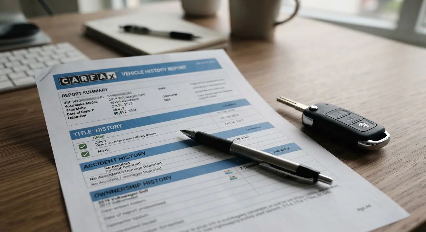 Reading a Vehicle History Report: What the Data Points Mean