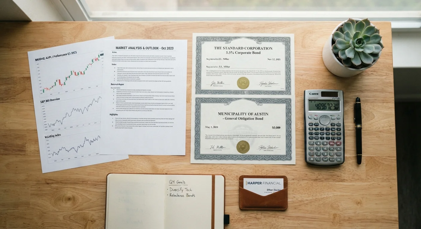 Stocks, Bonds, and Funds: The Building Blocks of a Portfolio