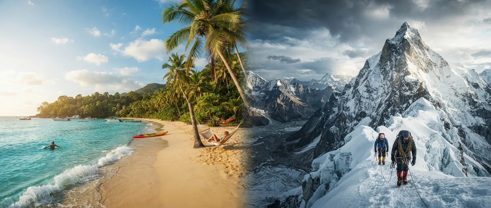Sun, Altitude, and Heat: Environmental Health Risks by Destination Type