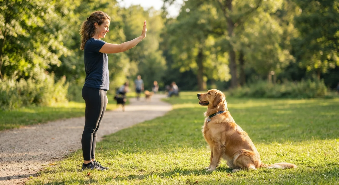 Teaching a Dog to Stay: Building Duration, Distance, and Distraction