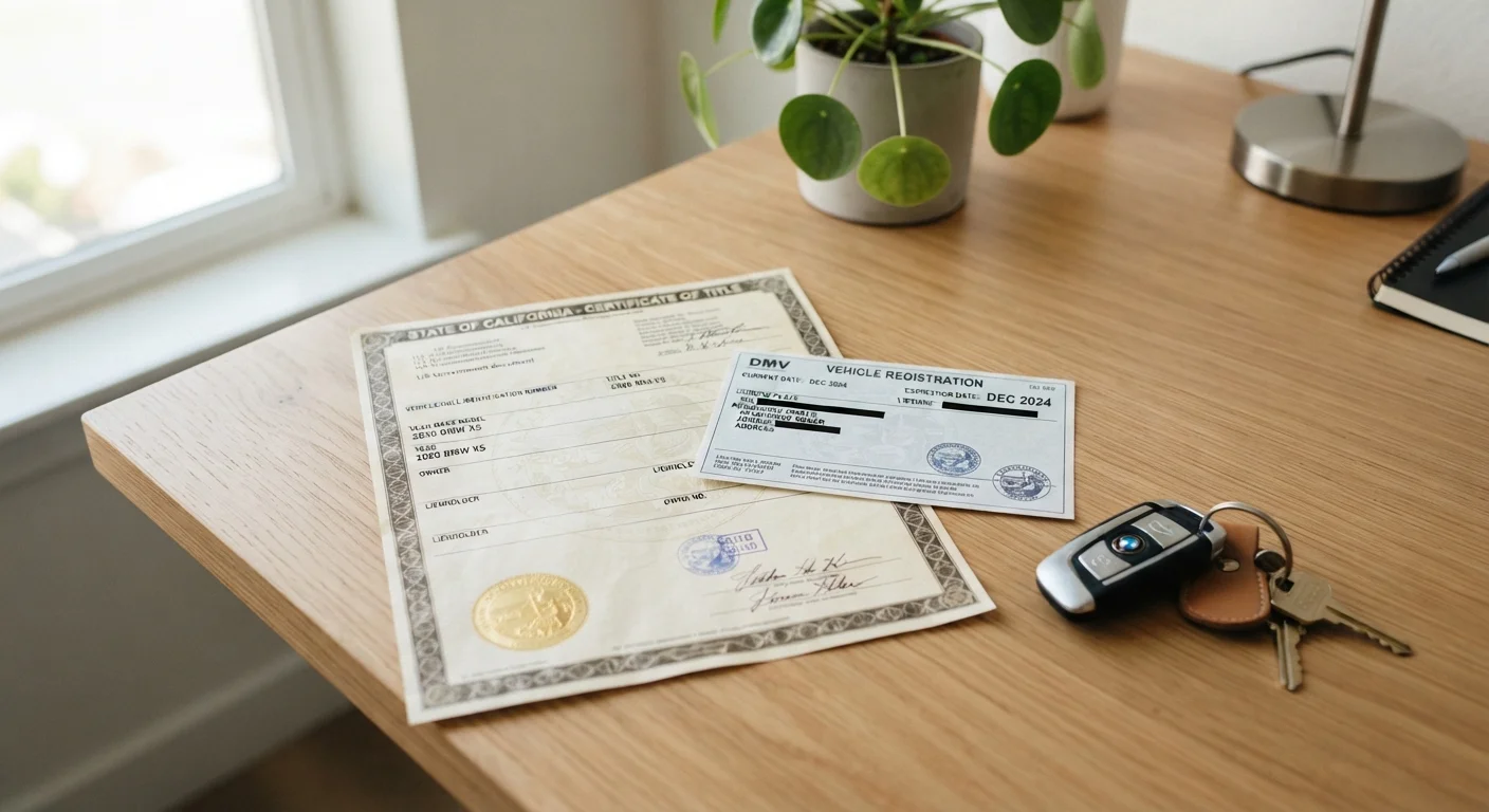 Vehicle Title and Registration: What the Paperwork Actually Does