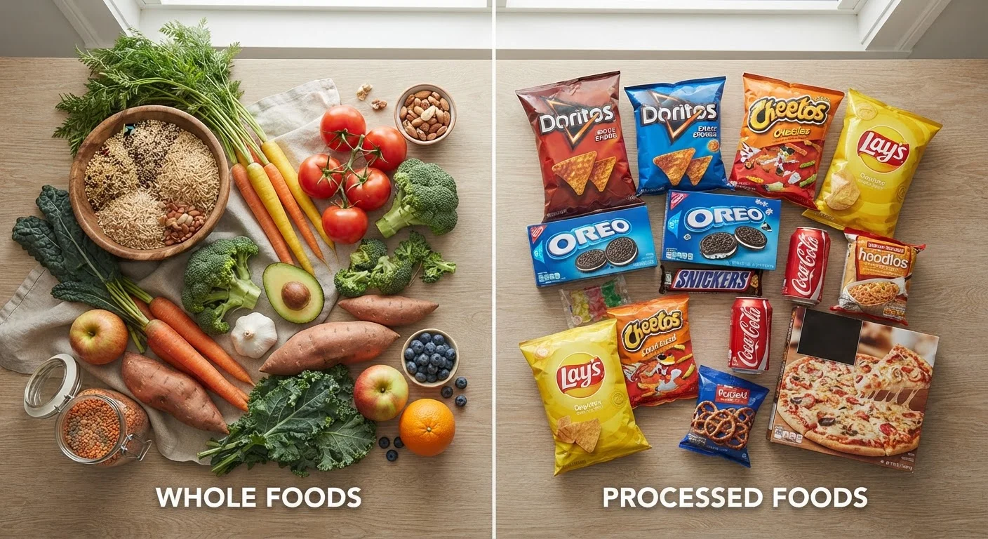 Whole Foods vs. Processed Foods: What the Distinction Really Means