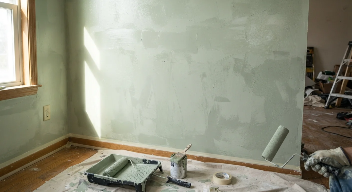 Why Your Freshly Painted Walls Look Patchy After Drying