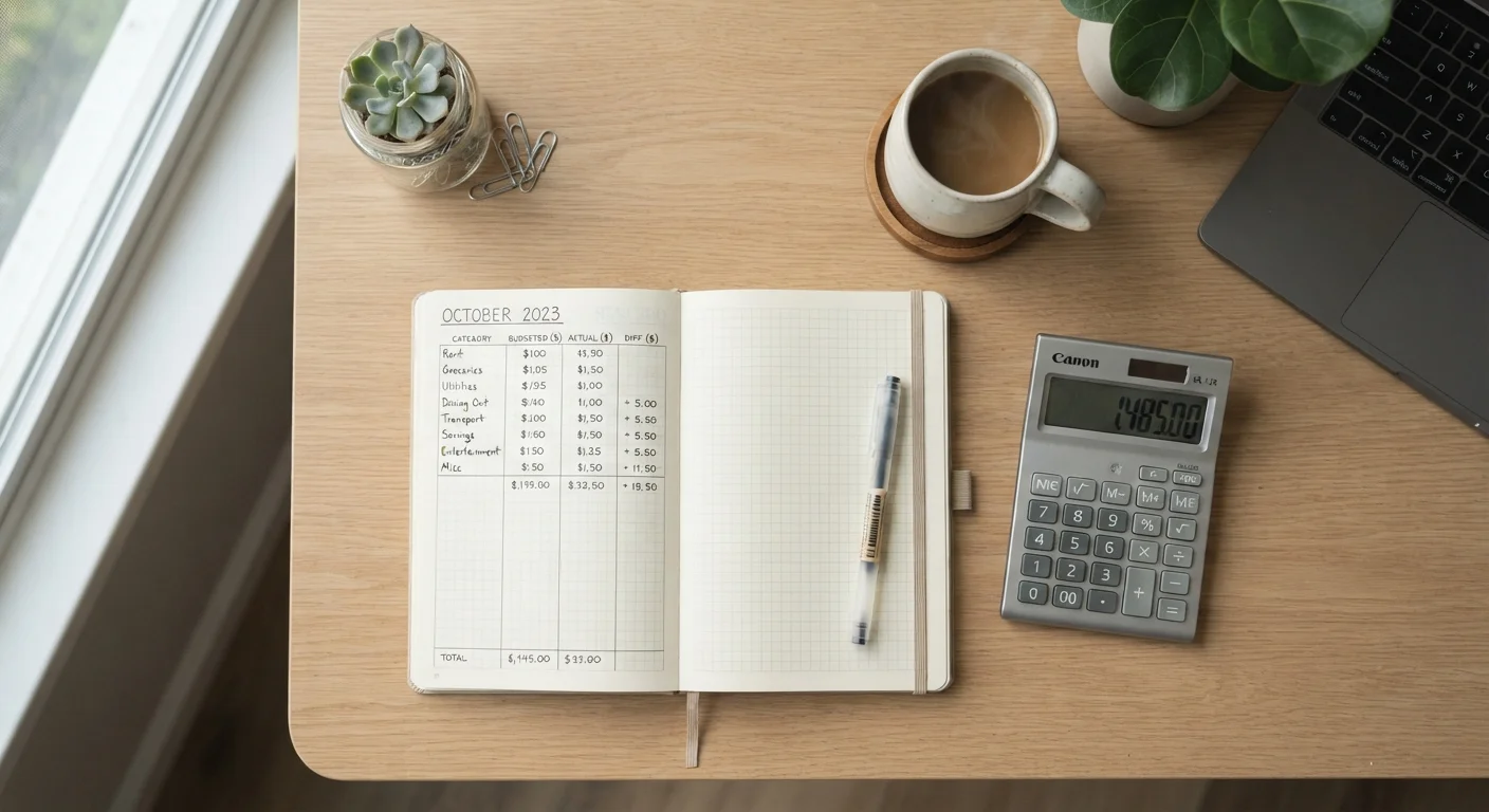 Your First Budget: A Practical Starting Point for Complete Beginners